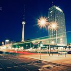 Berlin bei Nacht - Alexanderplatz