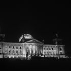 Berlin bei Nacht - Bundestag II SW