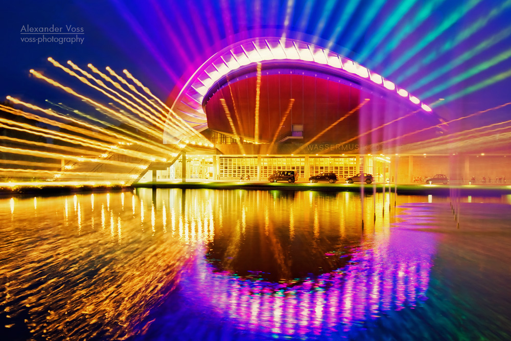 Berlin bei Nacht: Haus der Kulturen der Welt