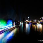 Berlin bei Nacht mit Blick auf die Spree