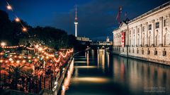 Berlin bei Nacht - Strandbar Mitte