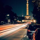 Berlin bei Nacht: Strasse des 17. Juni / Siegessäule