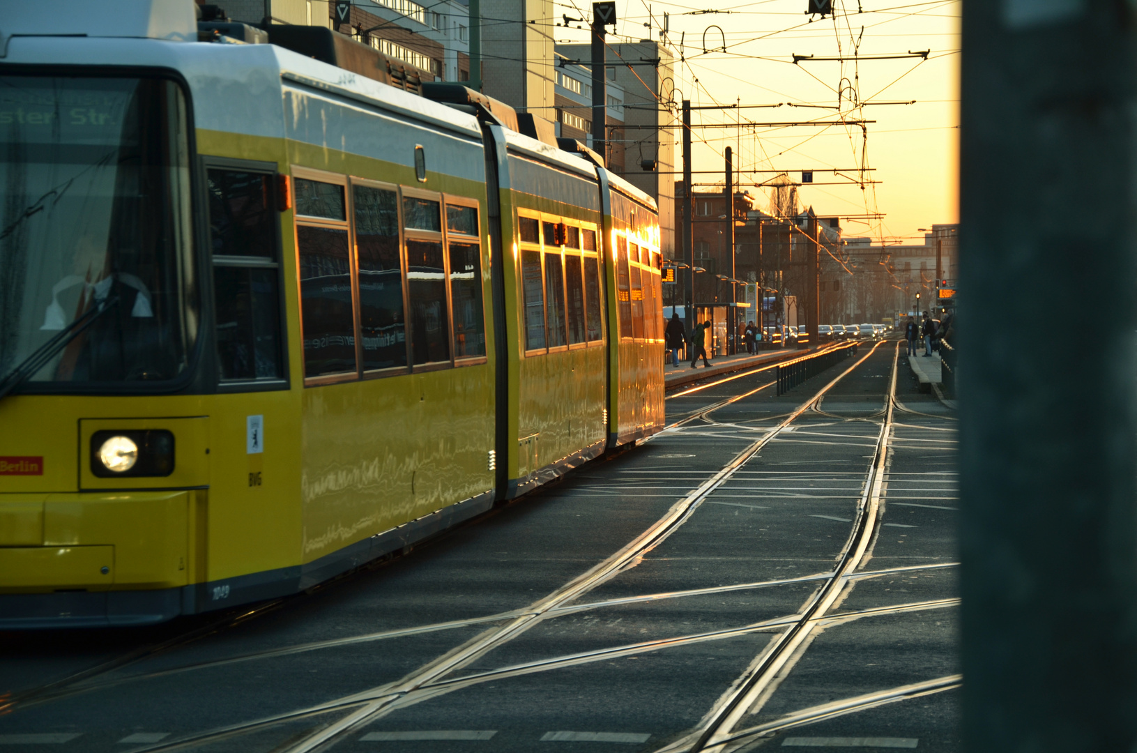 Berlin bei Sonnenuntergang