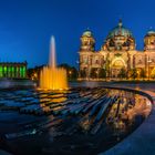 Berlin - Berliner Dom zur blauen Stunde