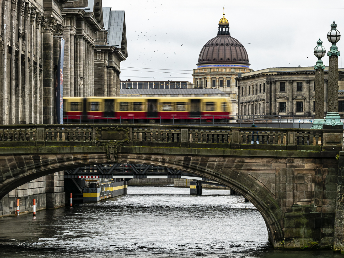 Berlin. Blick auf das Stadtschloss.