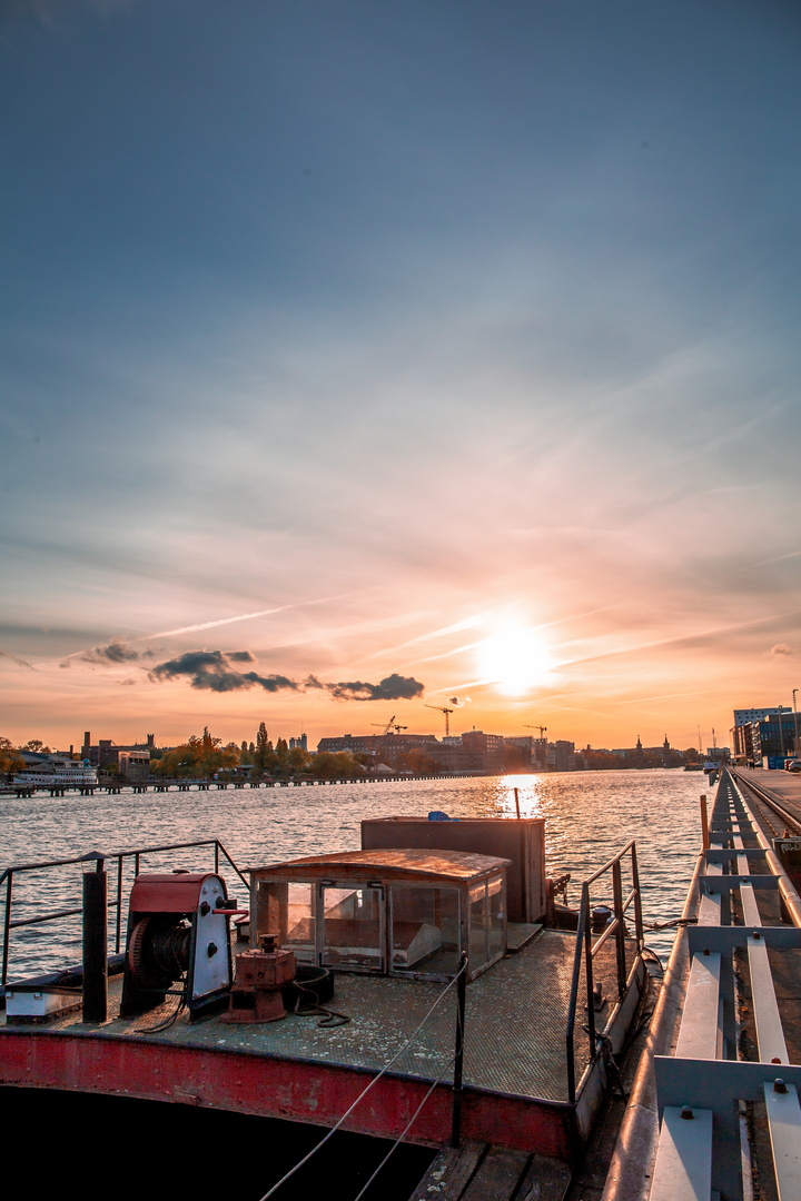 Berlin Blick auf die Spree