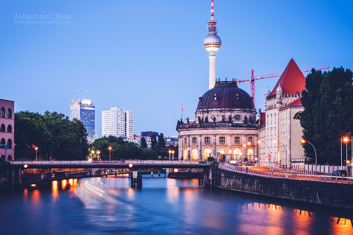 Berlin - Bode-Museum / Blick über die Spree