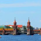 Berlin - Bootsfahrt 2019 - Altbauten - Juli - Oberbaumbrücke