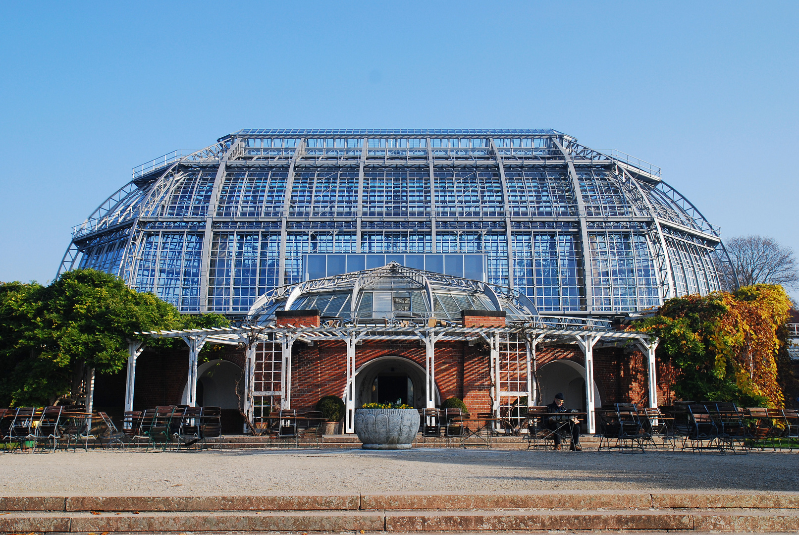 Berlin Botanischer Garten,Großes Tropenhaus (1907)