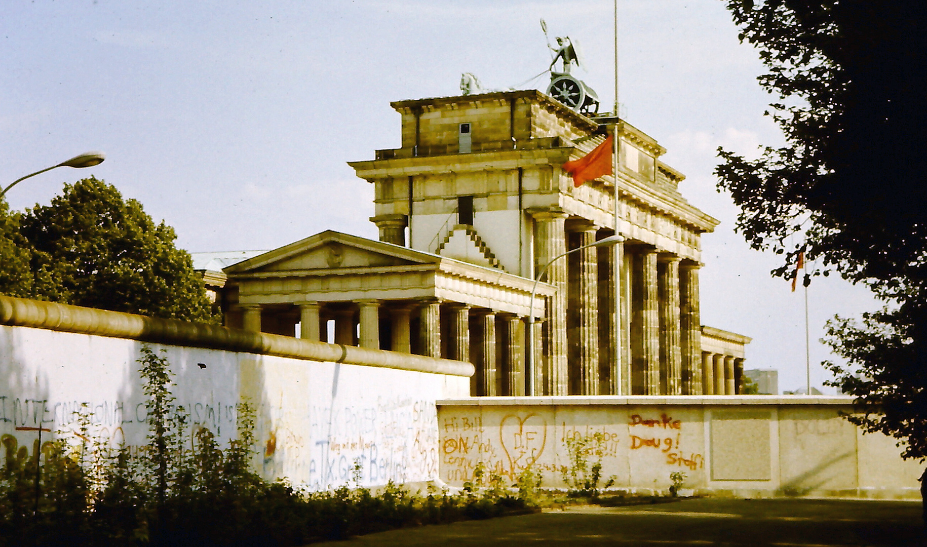 Berlin-Brandenburger Tor 1988