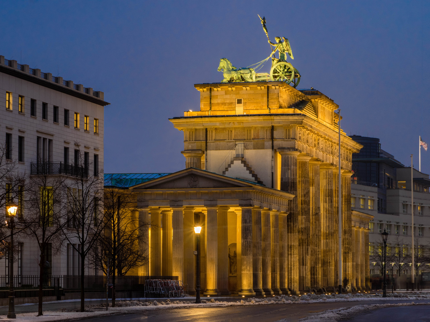 Berlin. Brandenburger Tor.