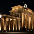 Berlin Brandenburger Tor bei Nacht