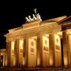 Berlin - Brandenburger Tor bei Nacht