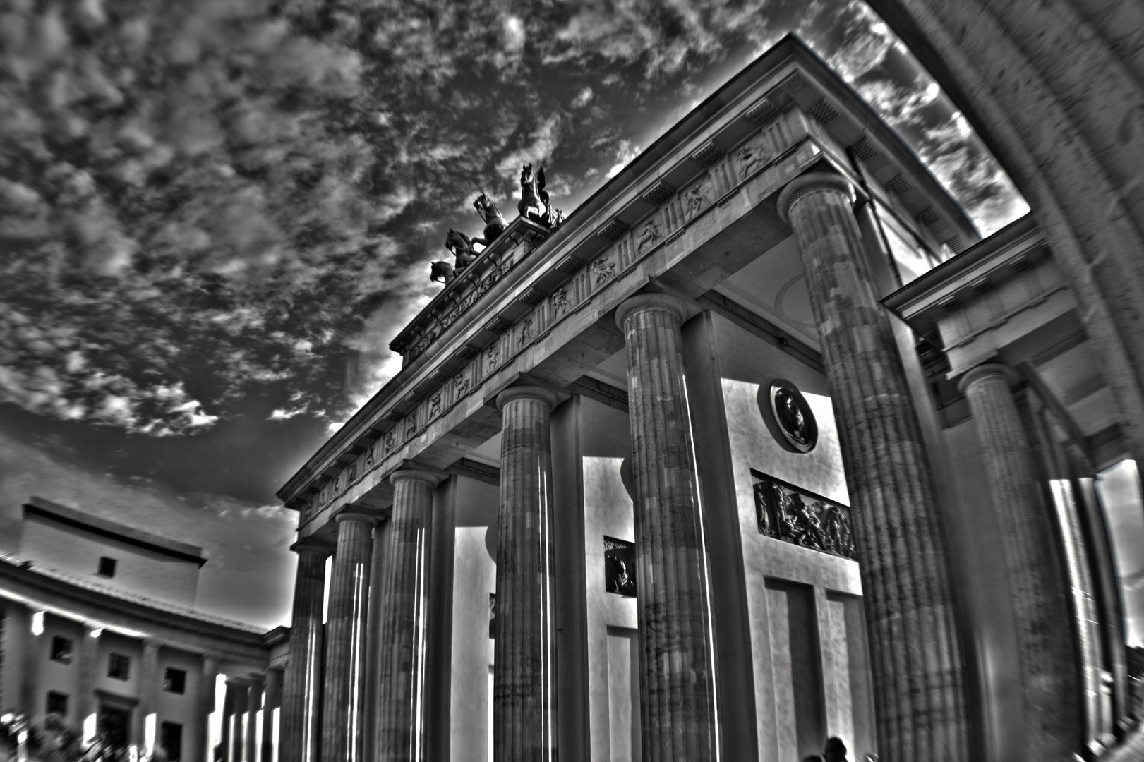 Berlin / Brandenburger Tor / Fisheye