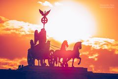 Berlin - Brandenburger Tor / Quadriga