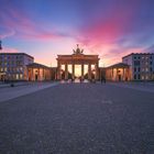 Berlin - Brandenburger Tor zu Corona Zeiten