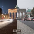 Berlin Brandenburgertor - Night // Day