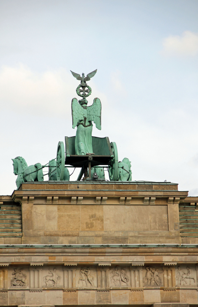 Berlin - Brandenburgertor von hinten