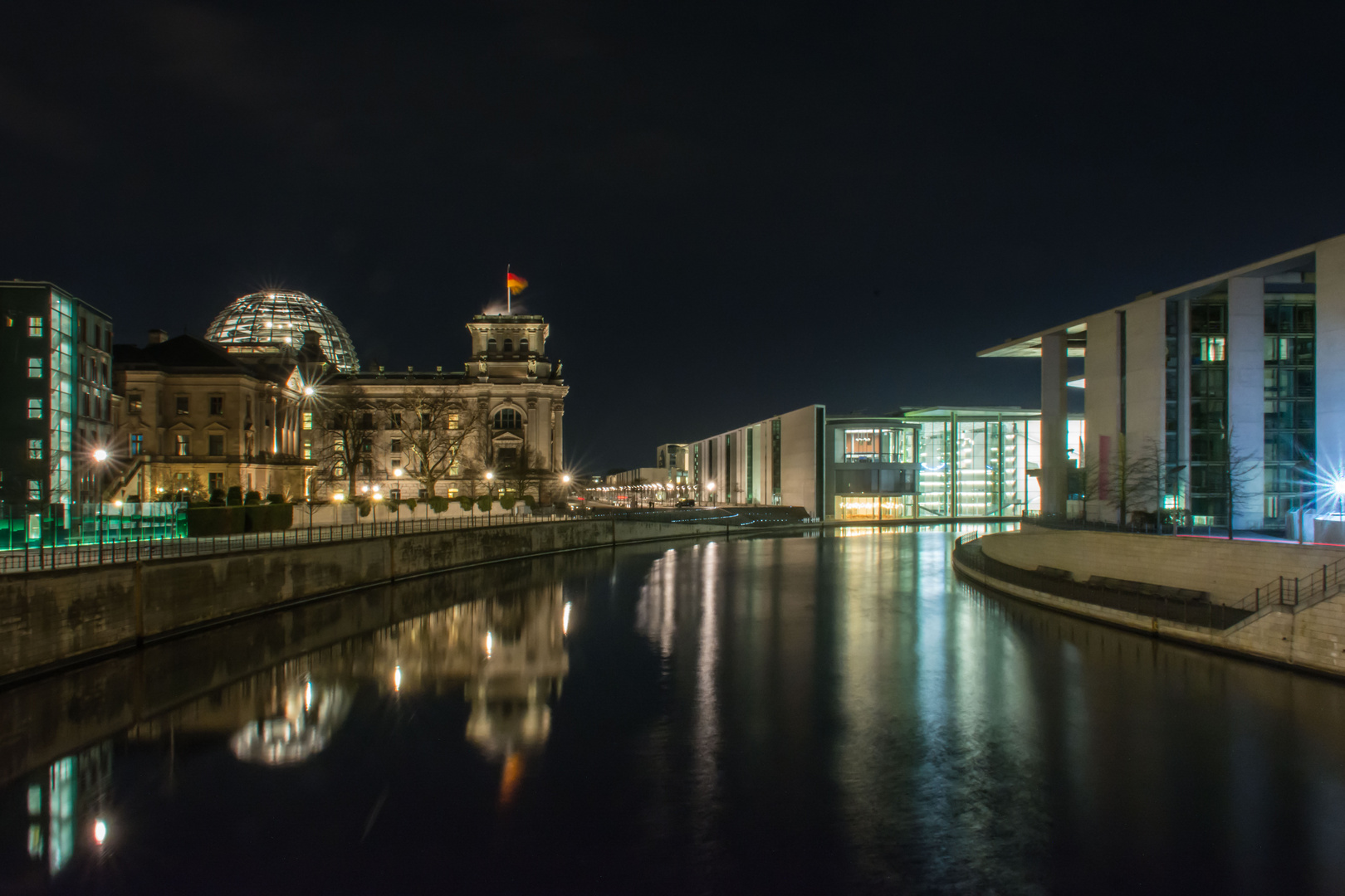 Berlin, Bundestag und Regierungsgebäude