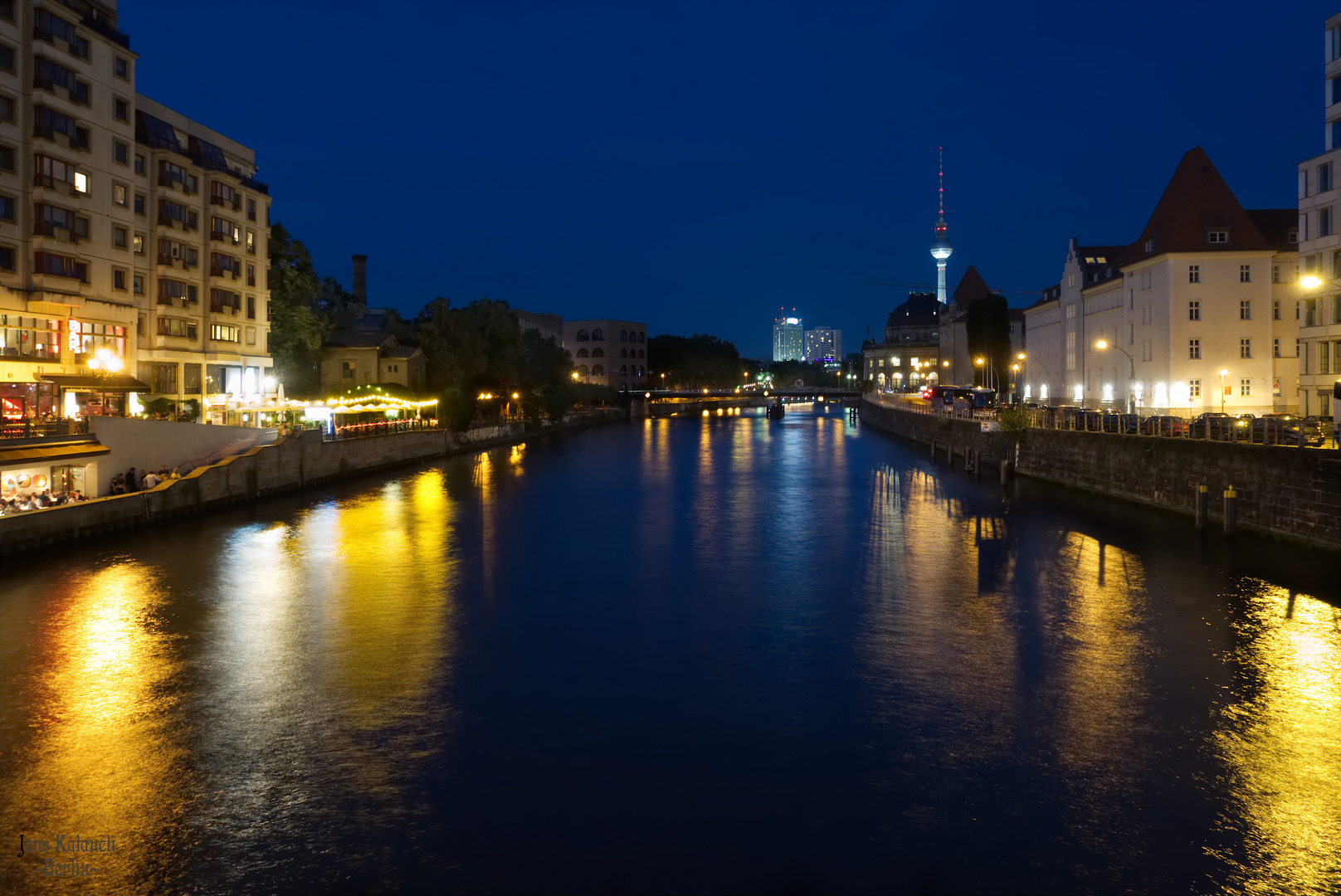 Berlin by night