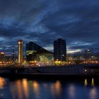 Berlin by night am Hauptbahnhof