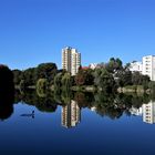 Berlin-Charlottenburg-Lietzensee im Querformat