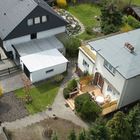 Berlin Dach Detailansicht Einfamilienhaus