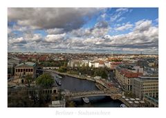 Berlin " der Blick von der Domkuppel..."