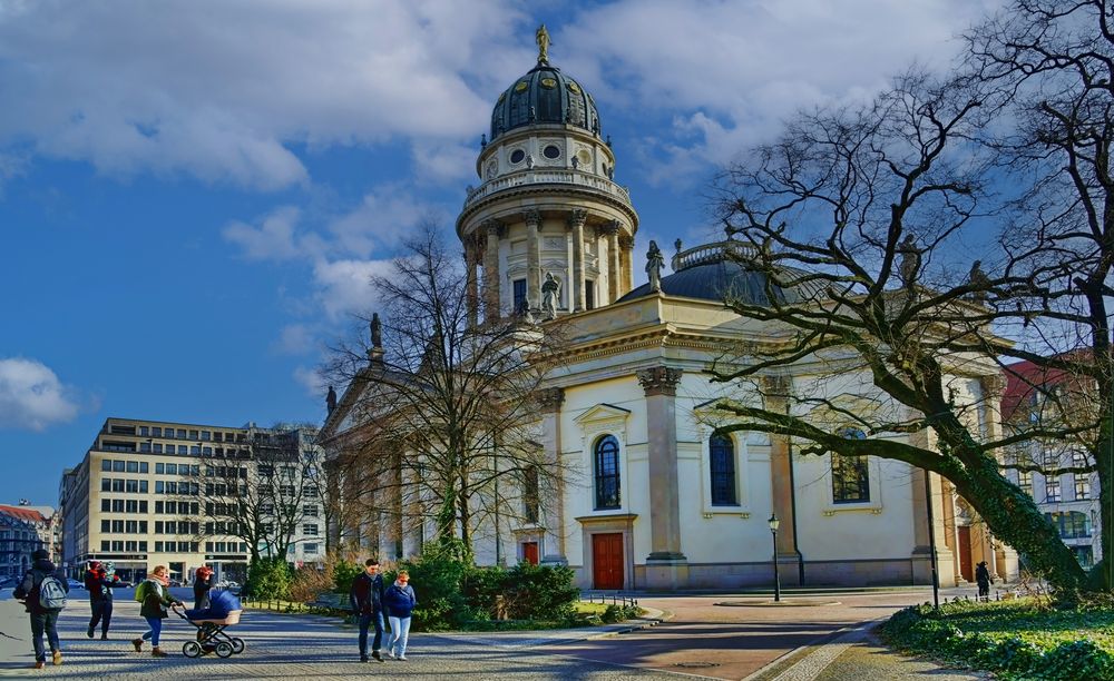 Berlin   -  Deutscher Dom am Gendarmenmarkt