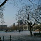 Berlin dick unter Eis