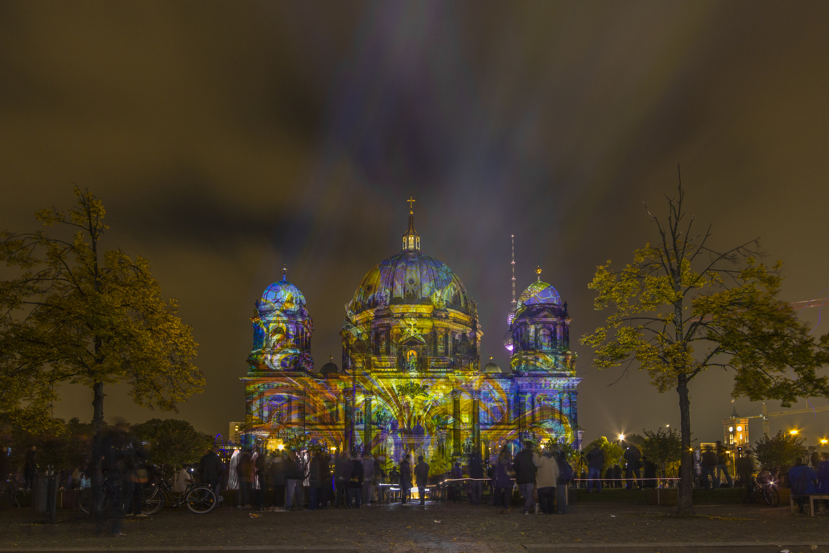 Berlin, Dom, Festival of Lights 2013