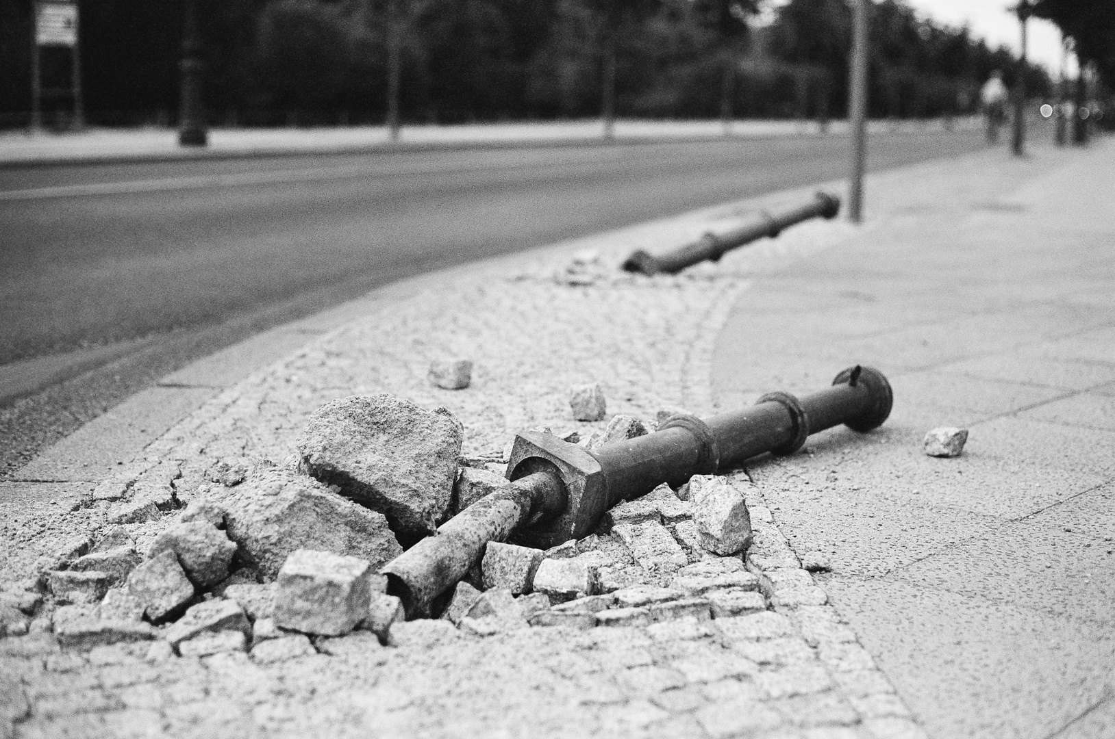 Berlin, Ecke Yitzhak-Rabin-Straße/Straße des 17. Juni