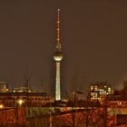 Berlin Fernsehturm am Alexanderplatz (HDR)