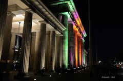 Berlin Festival of Lights 2012 - Brandenburger Tor