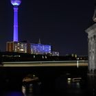 Berlin Festival of Lights 2012 - Fernsehturm mit Pergamonmuseum