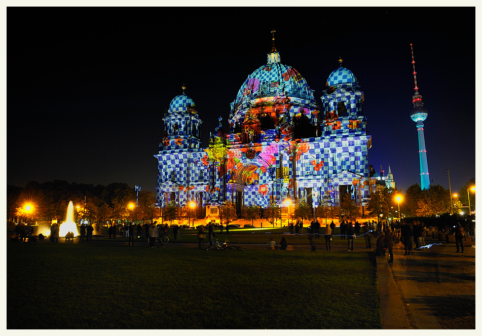 Berlin Festival of lights.