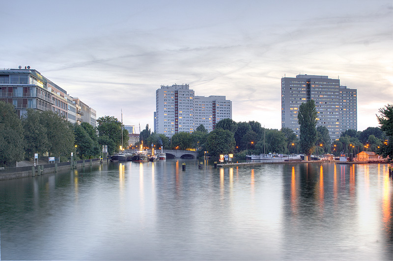 Berlin: Fischerinsel & Schiffbauerdamm