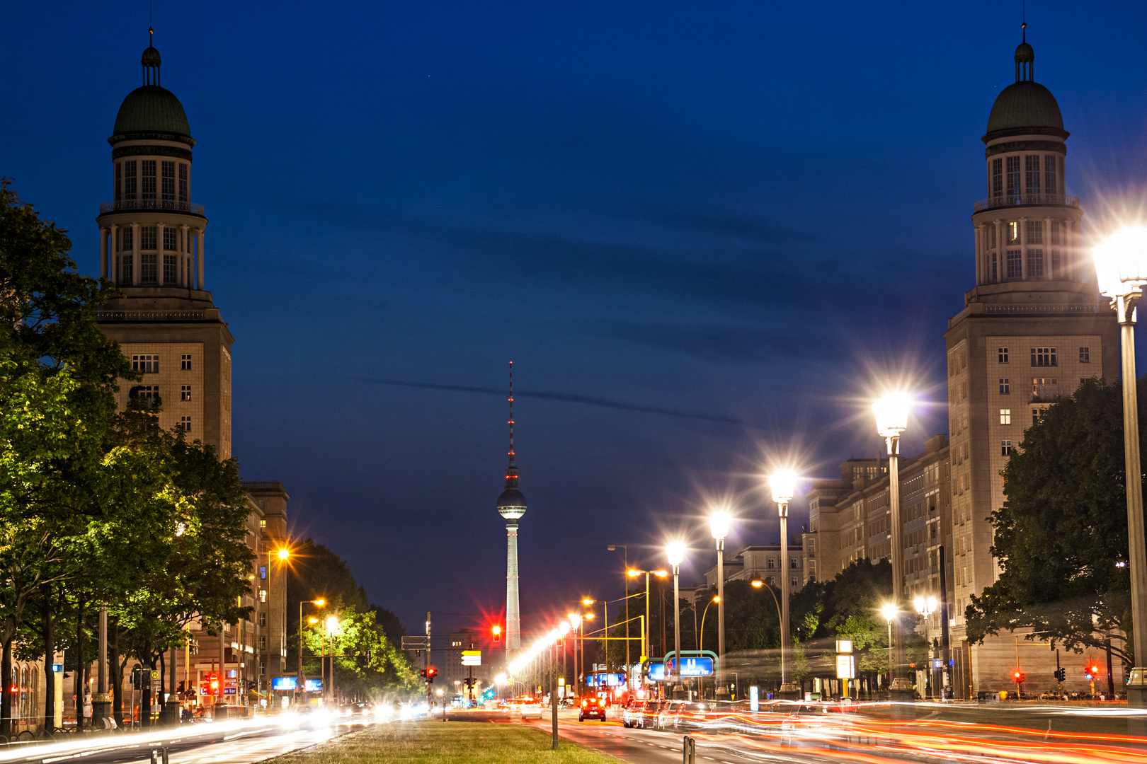 Berlin - Frankfurter Tor - Stadtlandschaft