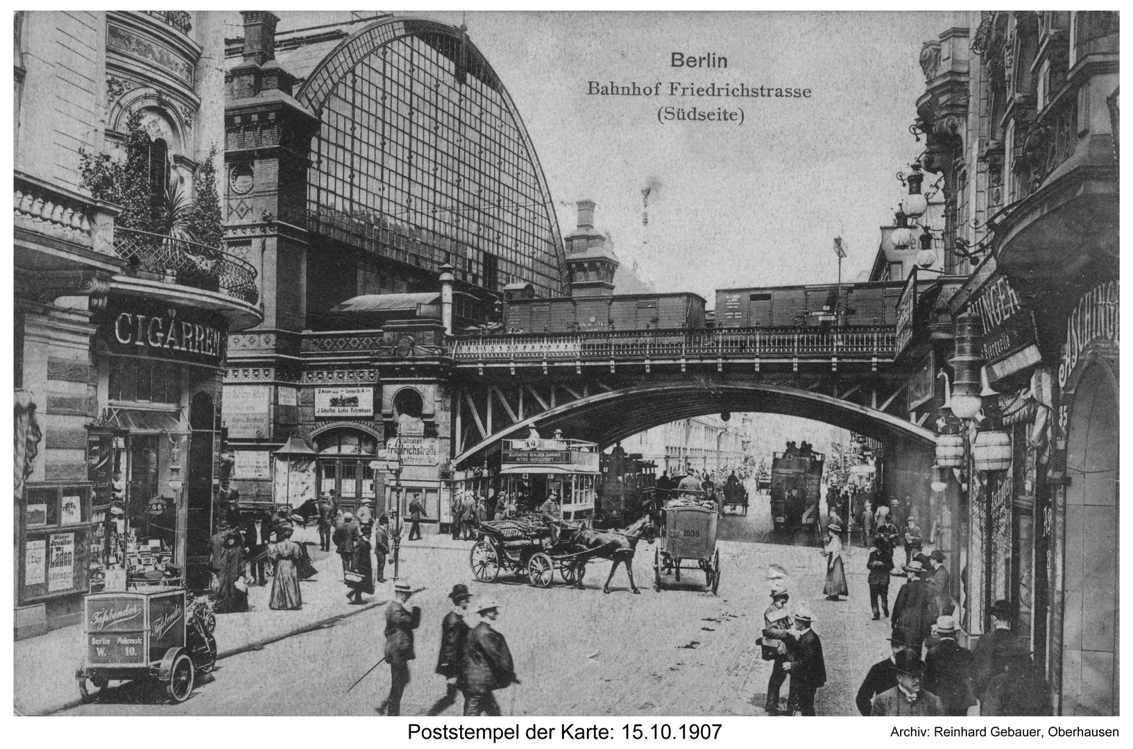 Berlin, Friedrichstraße, 1907