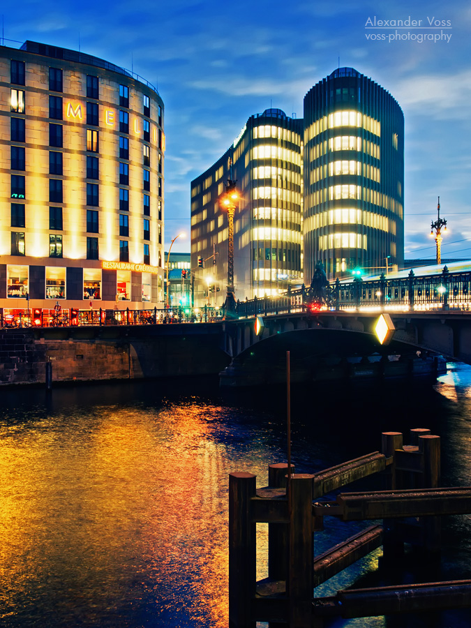 Berlin - Friedrichstrasse / Weidendammer Brücke