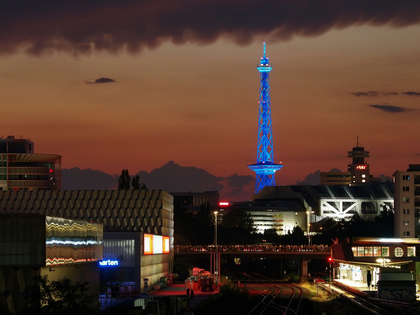 Berlin - Funkturm und ICC