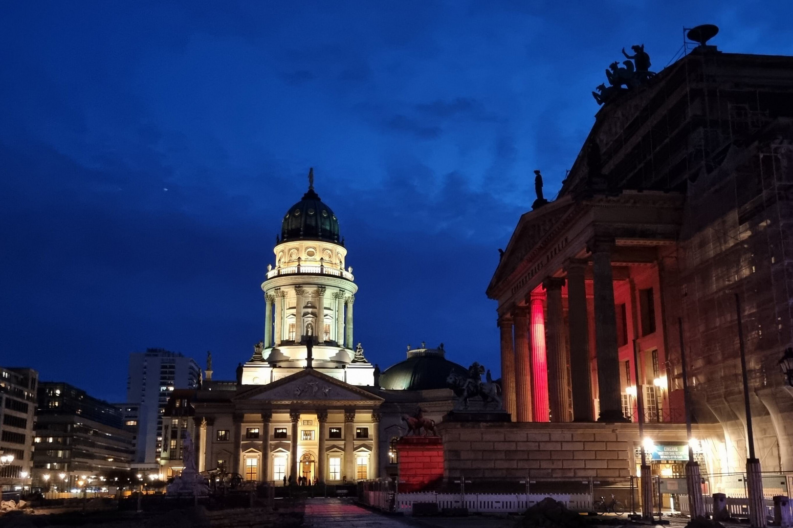 Berlin Gendarmenmarkt am 01.01.2023