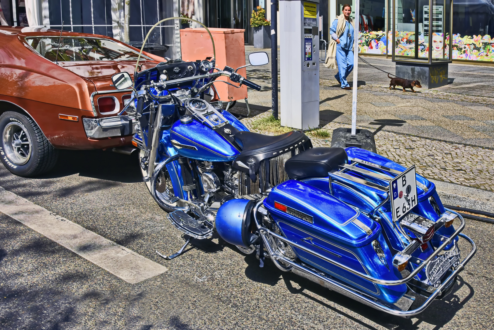 Berlin - Harley-Davidson Oldtimer
