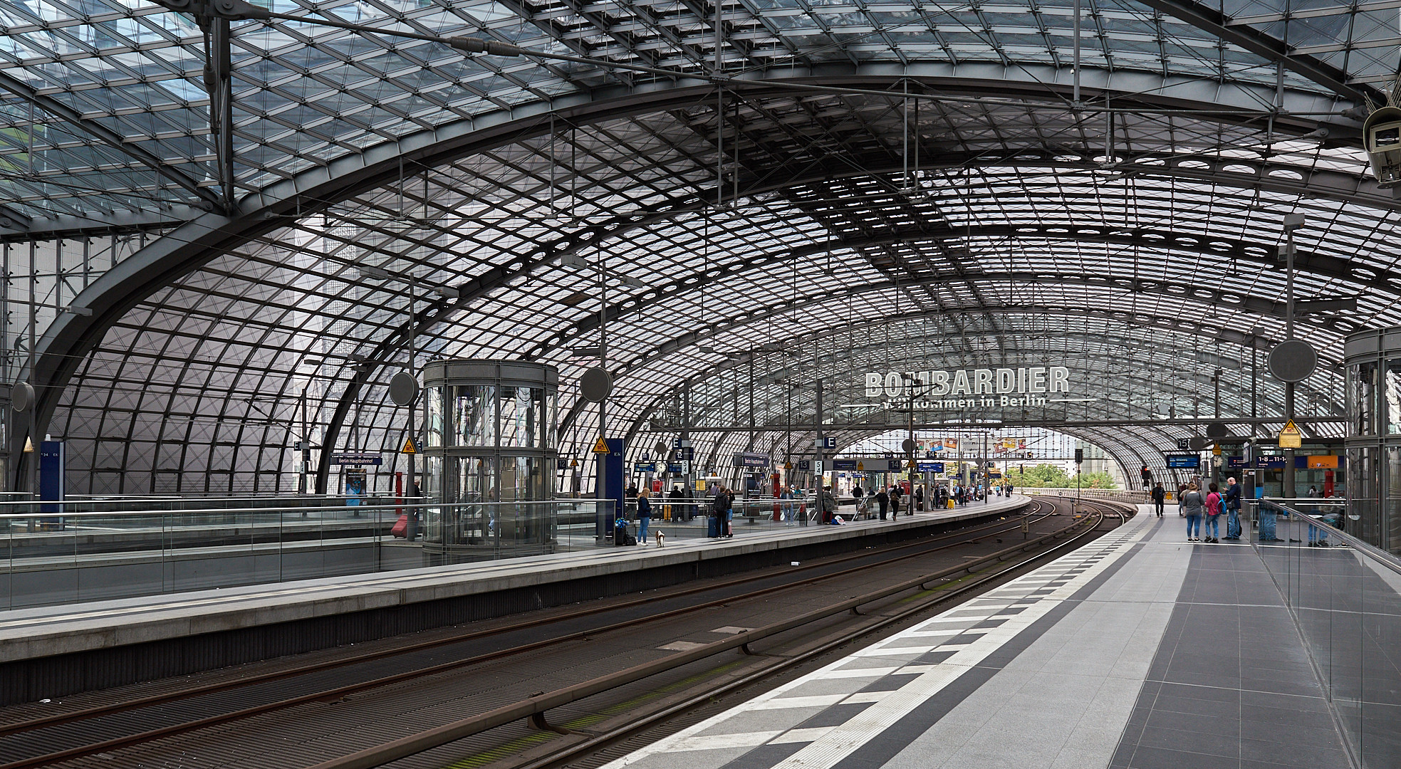 Berlin Hauptbahnhof...