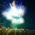 Berlin Hauptbahnhof Feuerwerk