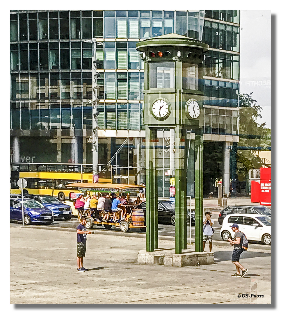 Berlin - Historische Ampel Potsdamer Platz