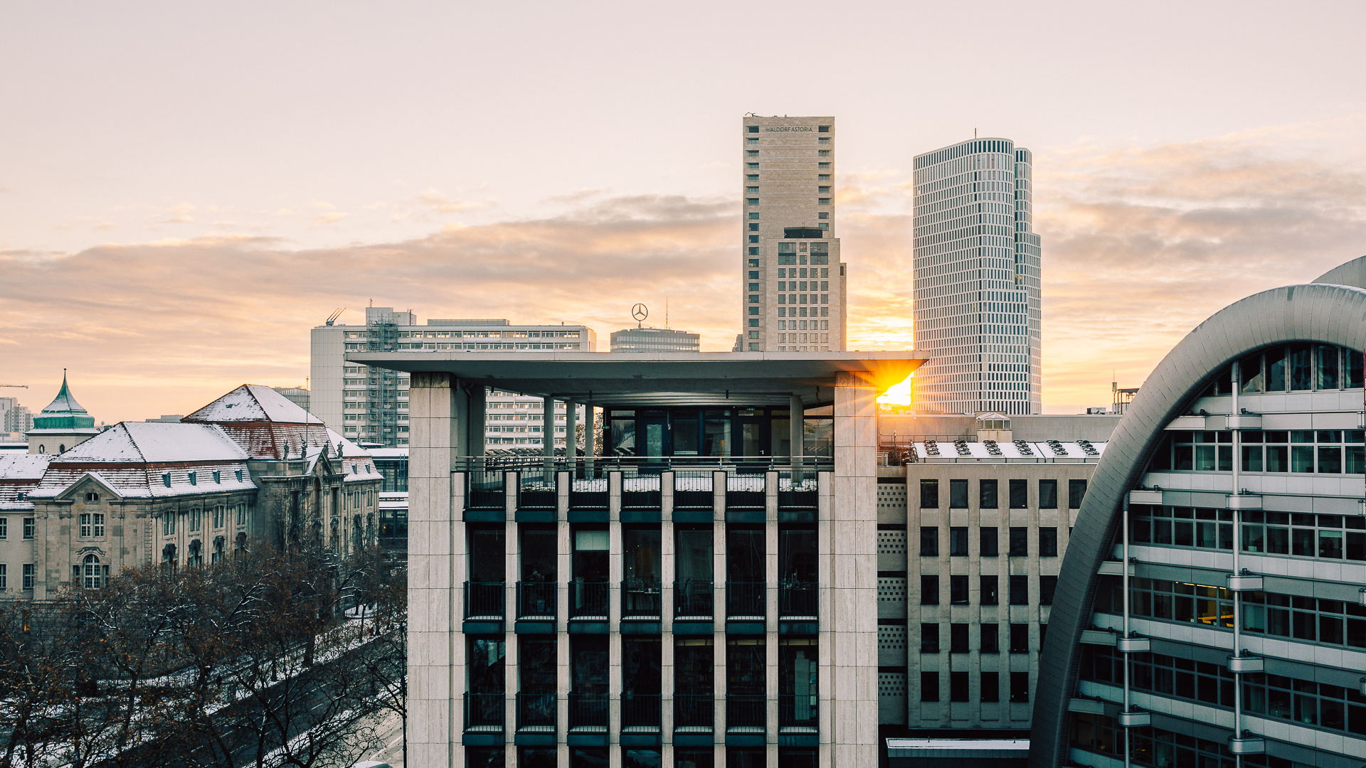 Berlin I - Sonnenaufgang