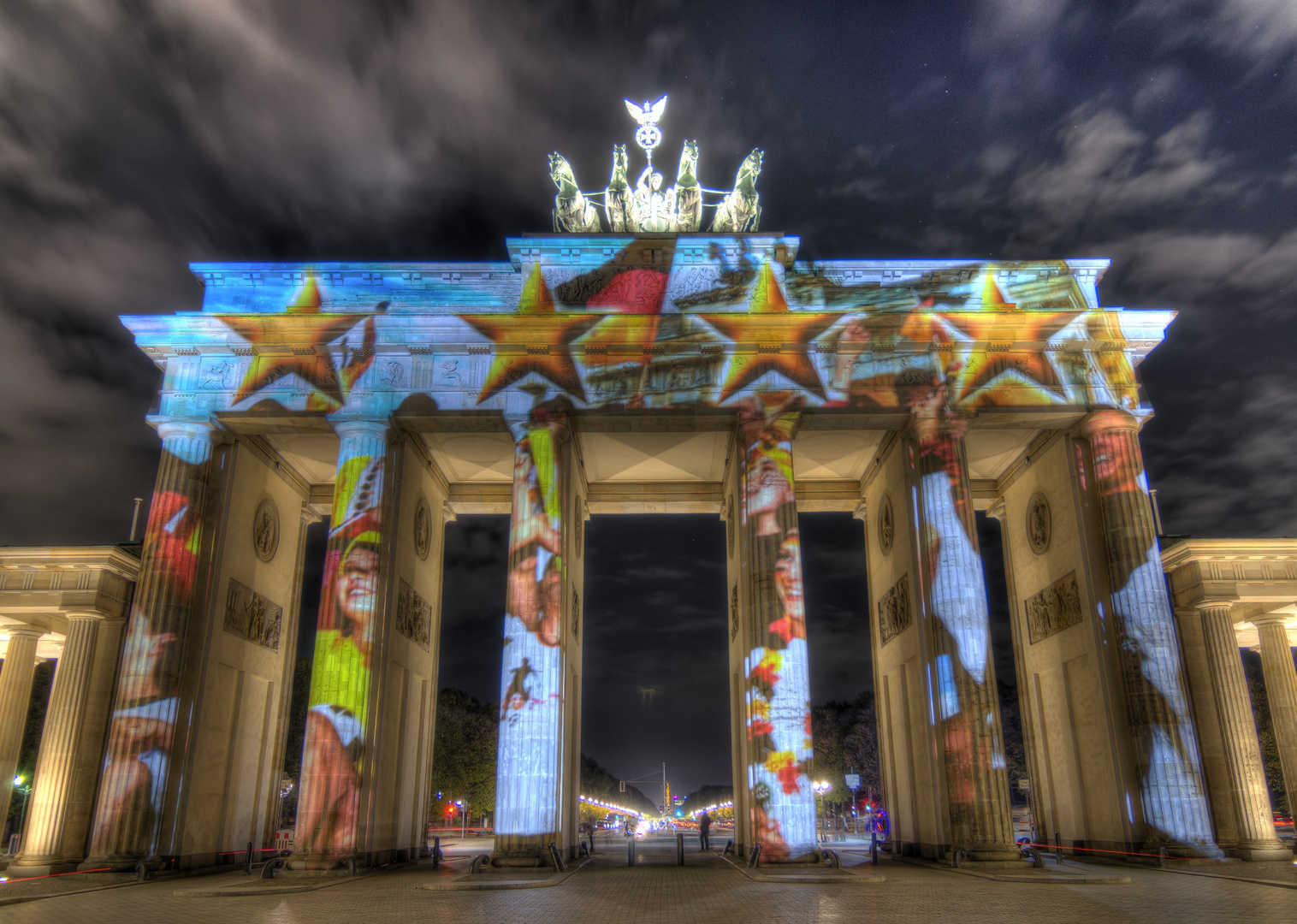 Berlin illuminiert - Brandenburger Tor