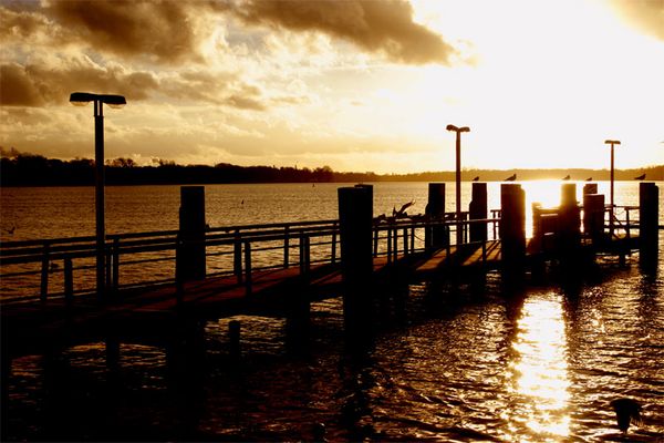 Berlin im Abendlicht