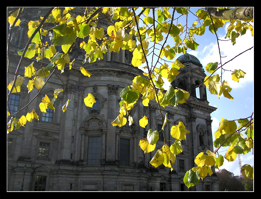 Berlin im Herbst - Berliner Dom